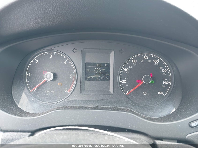 2011 Volkswagen Jetta 2.0L Tdi VIN: 3VWLL7AJ1BM064808 Lot: 39570766