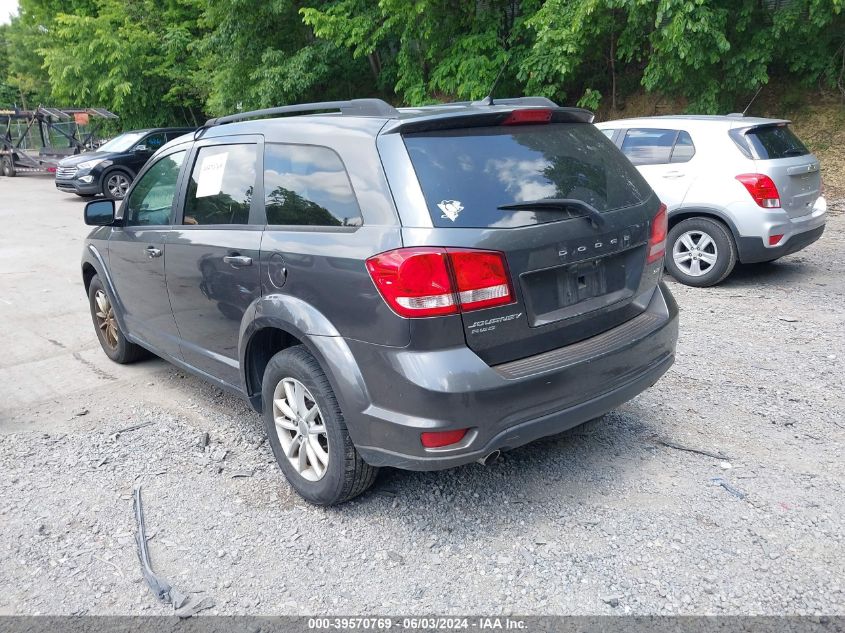 2014 Dodge Journey Sxt VIN: 3C4PDDBG4ET142365 Lot: 39570769