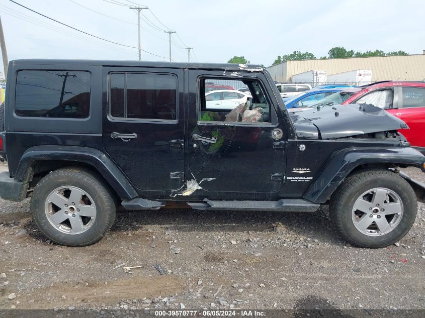 2011 Jeep Wrangler Unlimited Sahara VIN: 1J4BA5H1XBL585505 Lot: 39570777