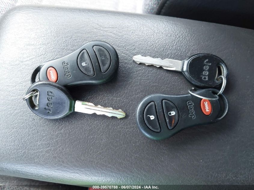 2000 Jeep Cherokee Sport VIN: 1J4FF48S6YL256086 Lot: 39570788