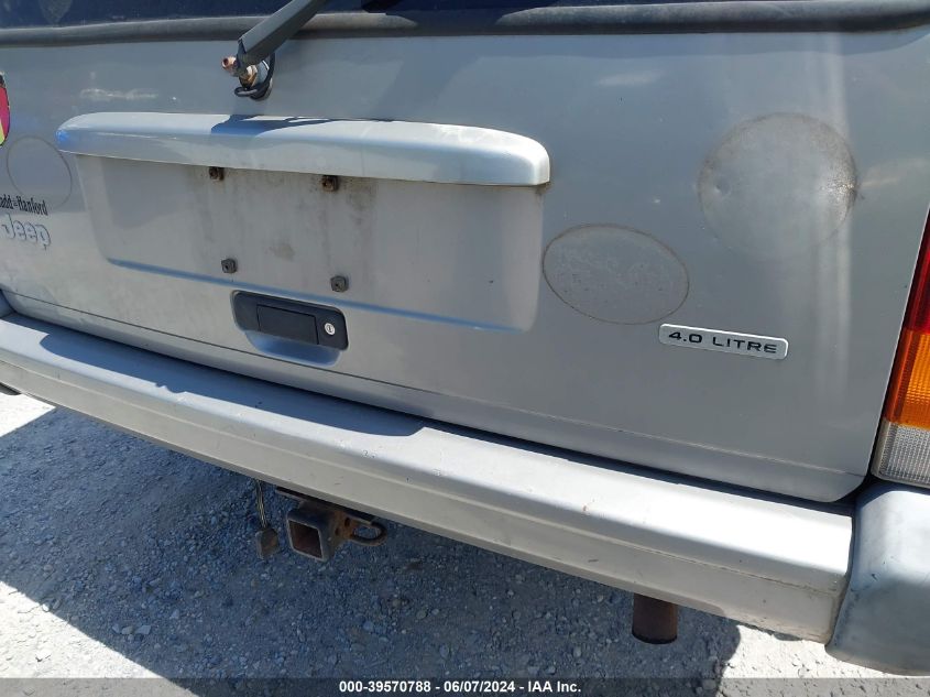 2000 Jeep Cherokee Sport VIN: 1J4FF48S6YL256086 Lot: 39570788