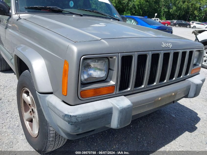 2000 Jeep Cherokee Sport VIN: 1J4FF48S6YL256086 Lot: 39570788