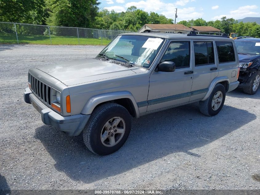 2000 Jeep Cherokee Sport VIN: 1J4FF48S6YL256086 Lot: 39570788