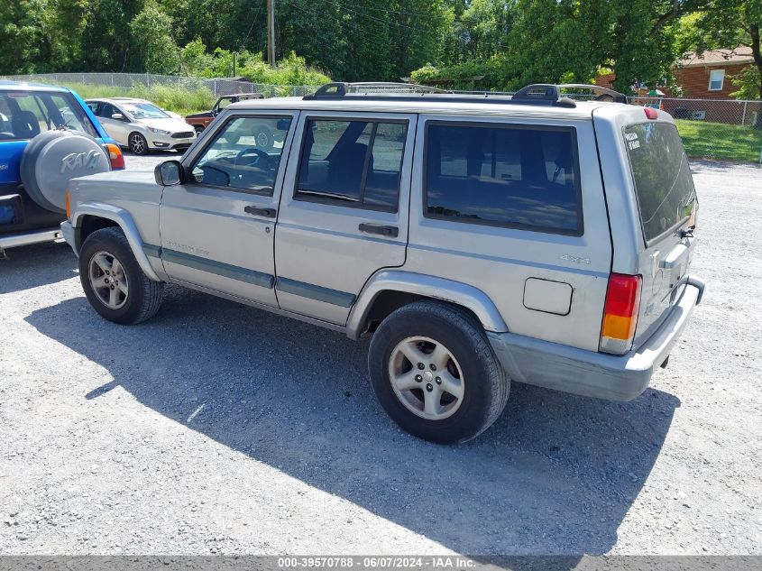 2000 Jeep Cherokee Sport VIN: 1J4FF48S6YL256086 Lot: 39570788