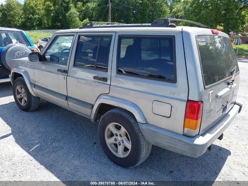 2000 Jeep Cherokee Sport VIN: 1J4FF48S6YL256086 Lot: 39570788