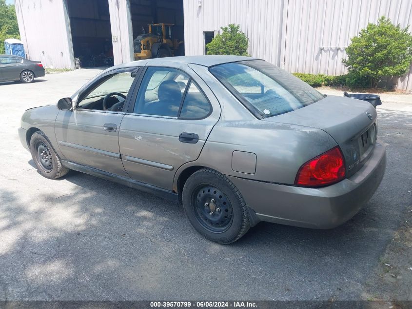 2004 Nissan Sentra 1.8S VIN: 3N1CB51D24L852223 Lot: 39570799