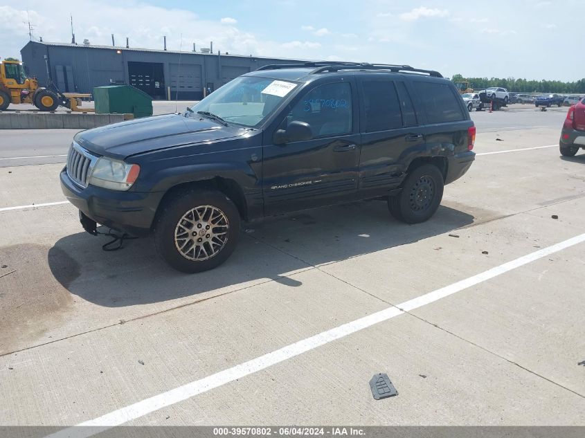 2004 Jeep Grand Cherokee Limited VIN: 1J4GW58N34C434860 Lot: 39570802