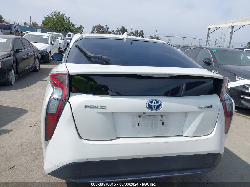 2016 Toyota Prius Two VIN: JTDKBRFU5G3012414 Lot: 39570815