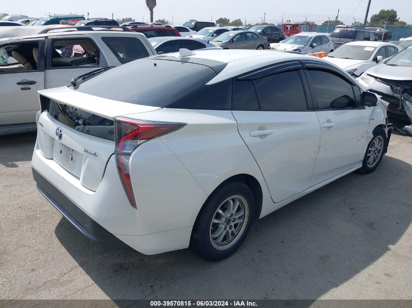 2016 Toyota Prius Two VIN: JTDKBRFU5G3012414 Lot: 39570815