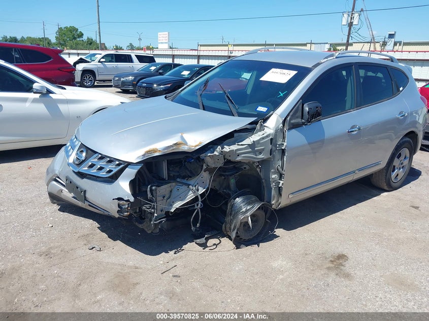 2014 Nissan Rogue Select S VIN: JN8AS5MTXEW615602 Lot: 39570825