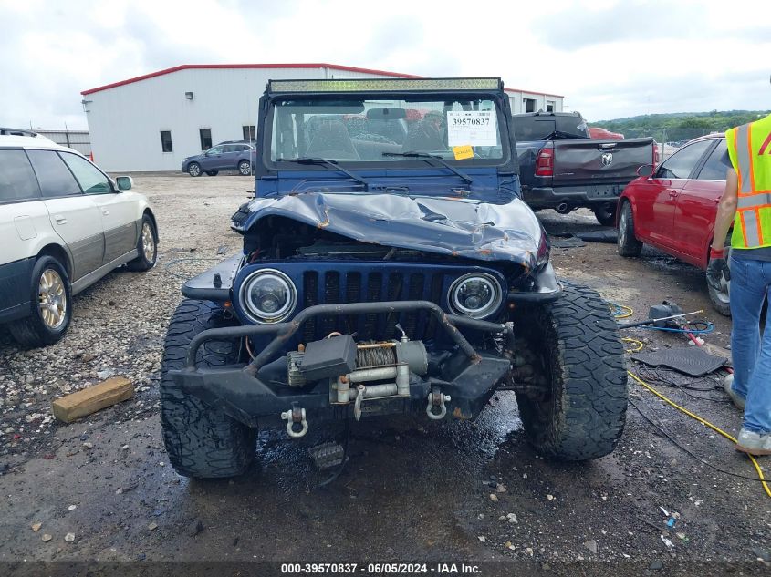 2002 Jeep Wrangler X VIN: 1J4FA39S02P731691 Lot: 39570837