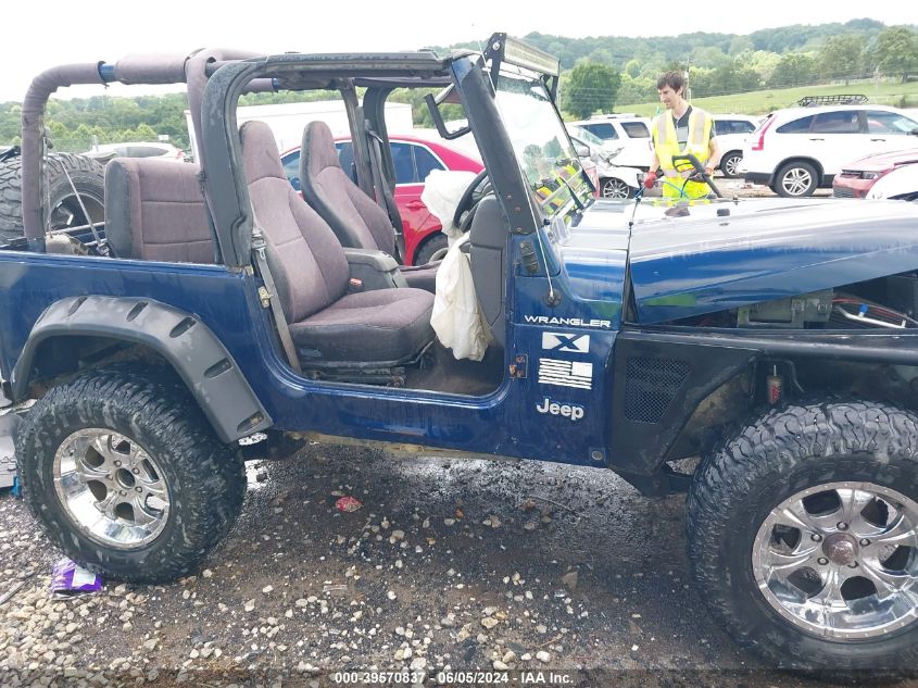 2002 Jeep Wrangler X VIN: 1J4FA39S02P731691 Lot: 39570837