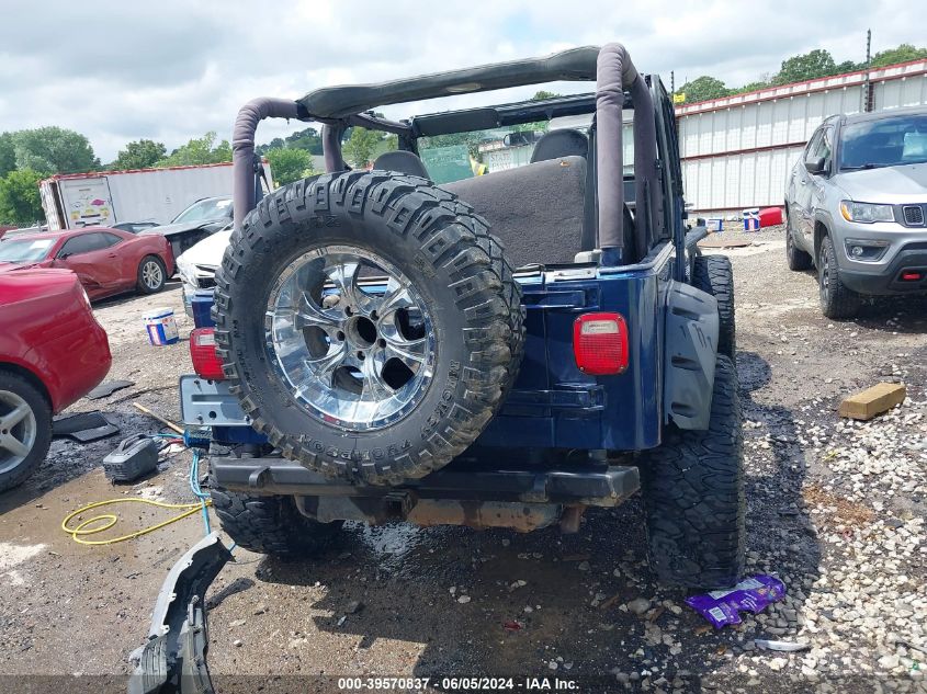 2002 Jeep Wrangler X VIN: 1J4FA39S02P731691 Lot: 39570837