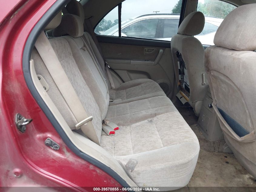 2007 Kia Sorento Lx VIN: KNDJD736475732310 Lot: 39570855