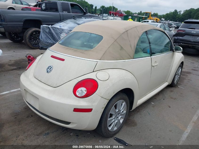 2010 Volkswagen New Beetle 2.5L VIN: 3VWRG3AL7AM009528 Lot: 39570856