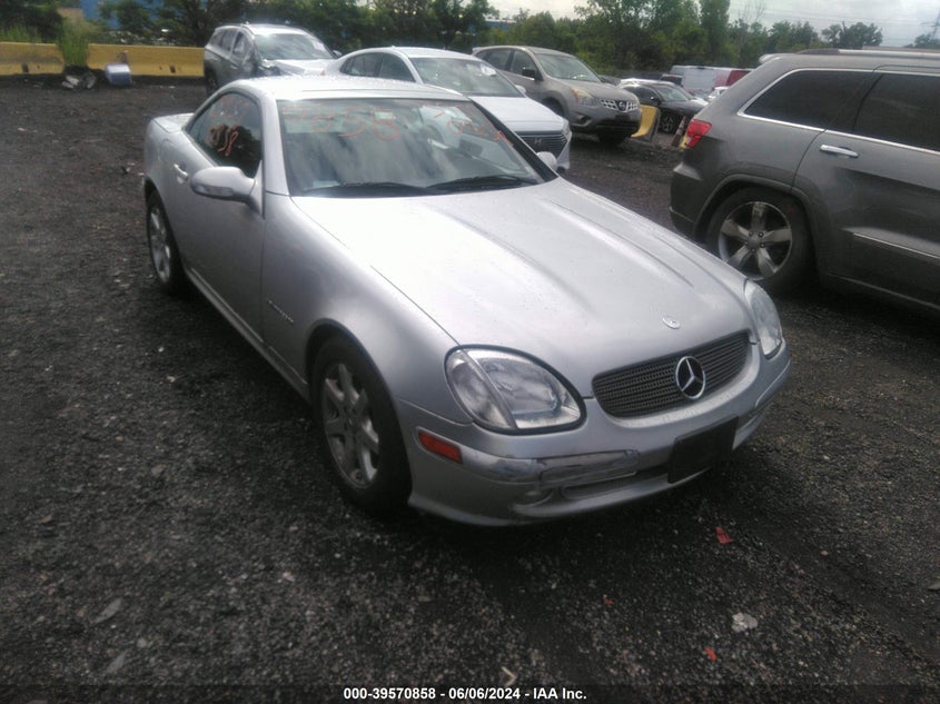 2002 Mercedes-Benz Slk 230 Kompressor VIN: WDBKK49F82F264566 Lot: 39570858