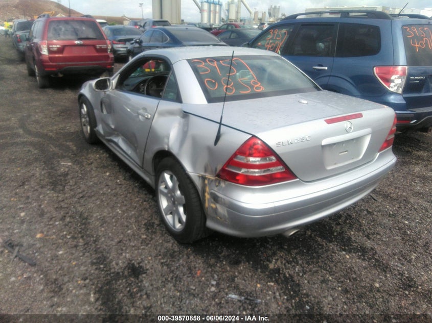 2002 Mercedes-Benz Slk 230 Kompressor VIN: WDBKK49F82F264566 Lot: 39570858