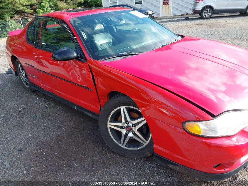 2004 Chevrolet Monte Carlo Supercharged Ss VIN: 2G1WZ121249415921 Lot: 39570859