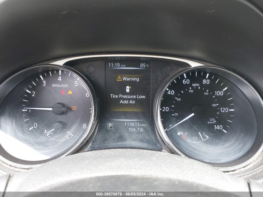 2016 Nissan Rogue Sv VIN: 5N1AT2MV1GC815633 Lot: 39570876