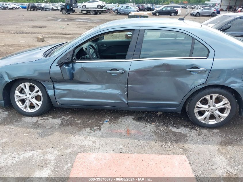 2012 Ford Fusion Se VIN: 3FAHP0HA0CR284607 Lot: 39570878