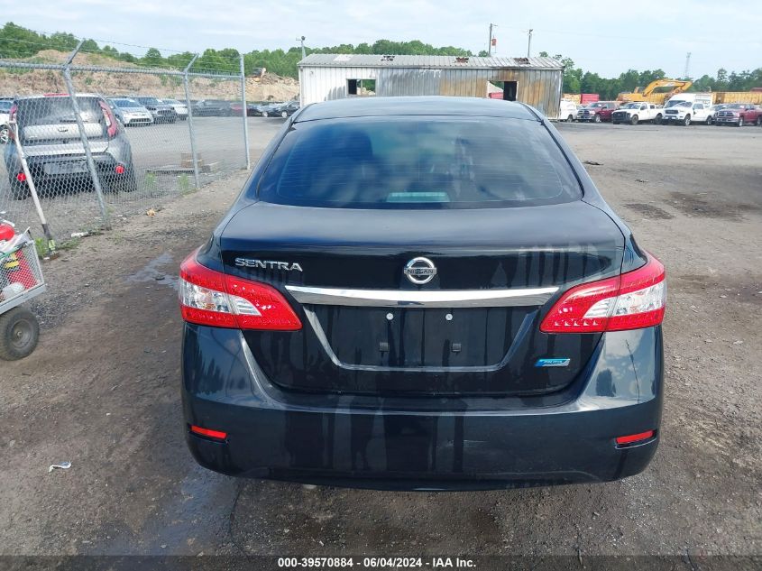 2014 Nissan Sentra S VIN: 3N1AB7AP4EY335863 Lot: 39570884