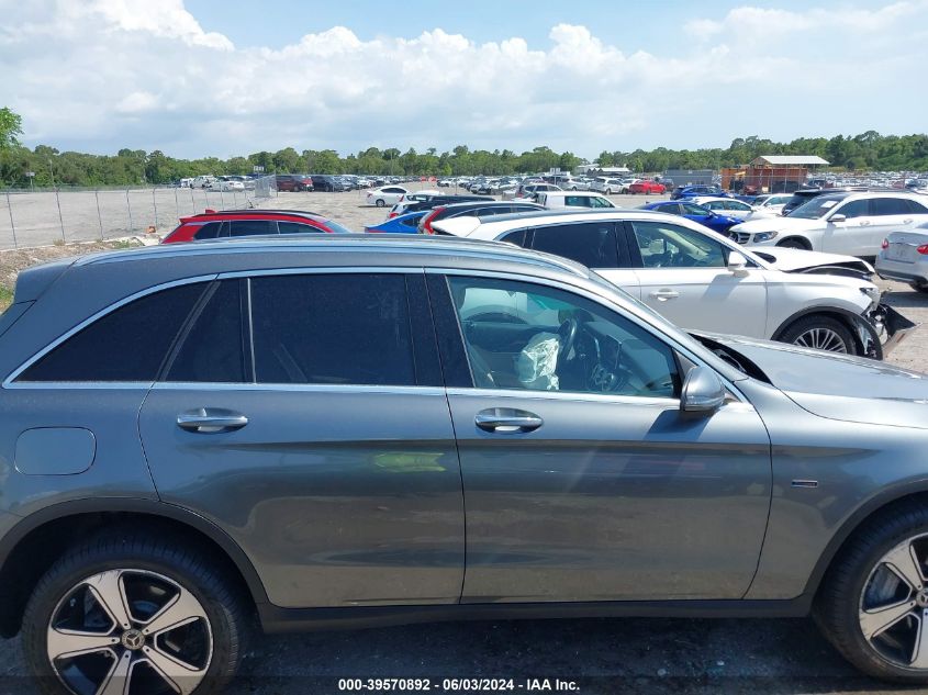 2019 MERCEDES-BENZ GLC 350E 4MATIC - WDC0G5EB1KF574166