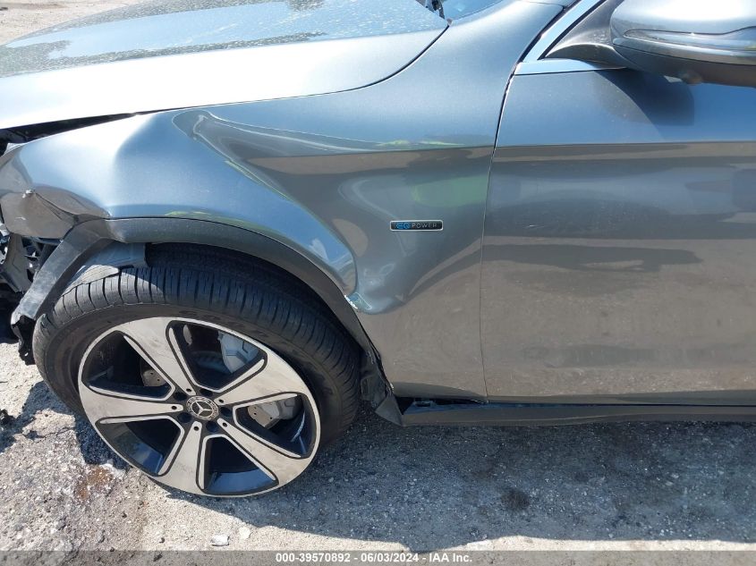 2019 MERCEDES-BENZ GLC 350E 4MATIC - WDC0G5EB1KF574166