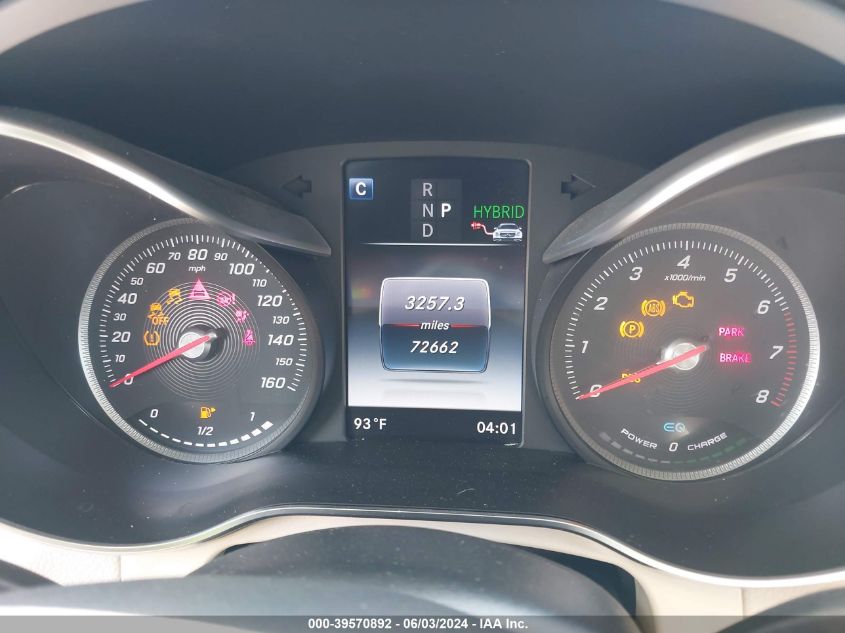 2019 MERCEDES-BENZ GLC 350E 4MATIC - WDC0G5EB1KF574166