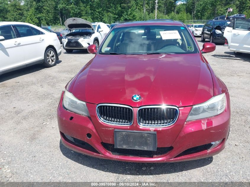 2011 BMW 328I xDrive VIN: WBAPK5C55BA811025 Lot: 39570898