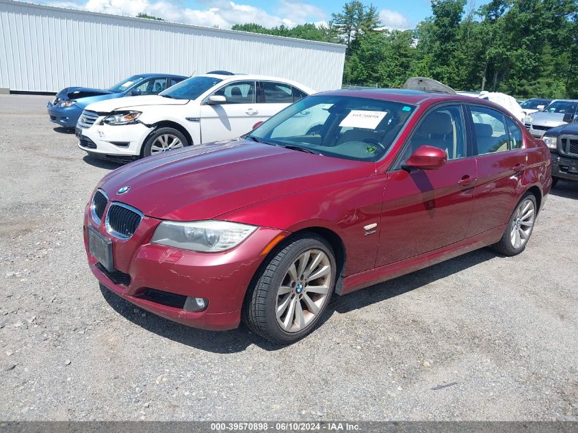 2011 BMW 328I xDrive VIN: WBAPK5C55BA811025 Lot: 39570898