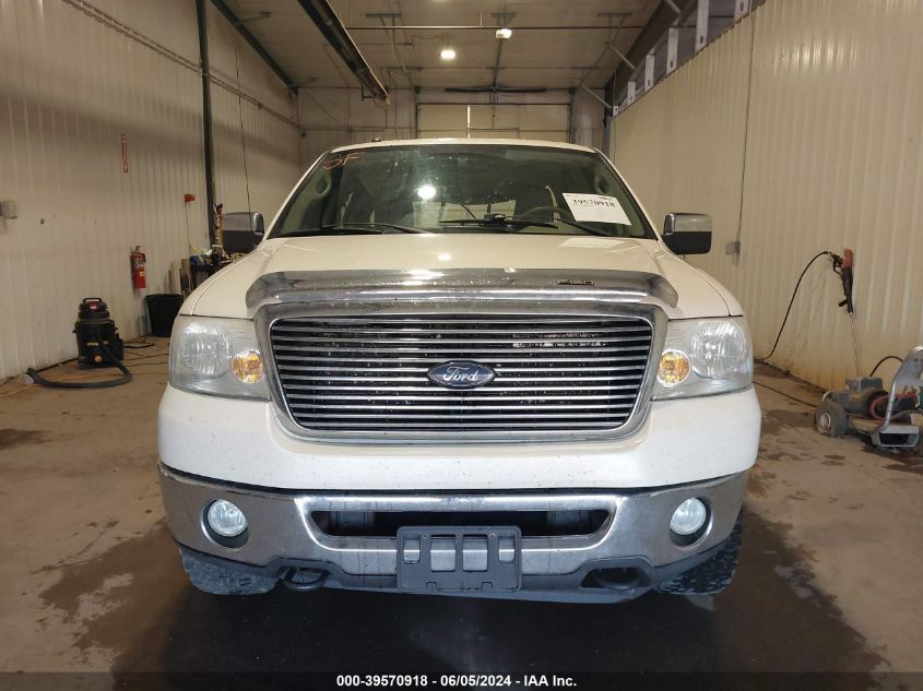 2007 Ford F-150 Fx4/Lariat/Xlt VIN: 1FTPW14V67FB19302 Lot: 39570918