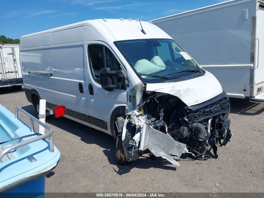 2023 Ram Promaster 2500 High Roof 159 Wb VIN: 3C6LRVDG8PE582641 Lot: 39570919