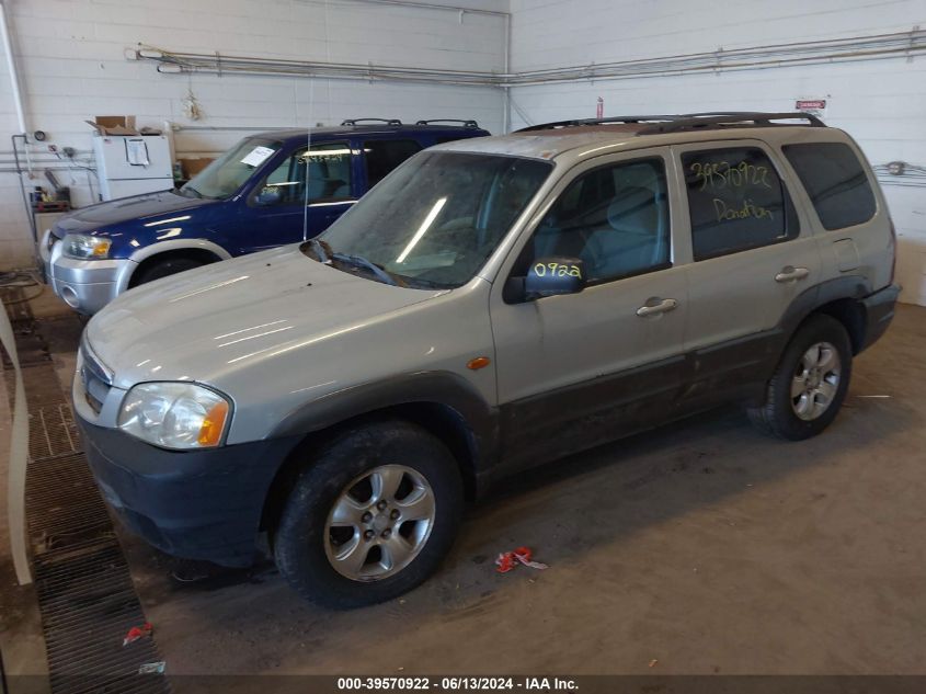 2003 Mazda Tribute Lx V6 VIN: 4F2CZ94163KM21014 Lot: 39570922