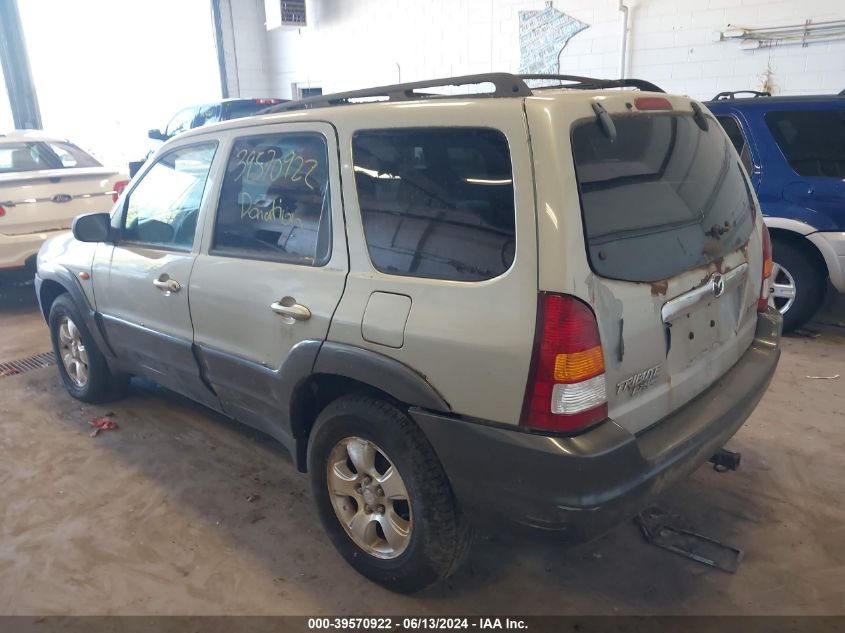 2003 Mazda Tribute Lx V6 VIN: 4F2CZ94163KM21014 Lot: 39570922