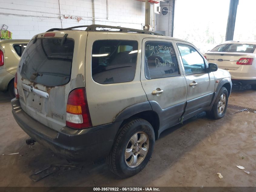 2003 Mazda Tribute Lx V6 VIN: 4F2CZ94163KM21014 Lot: 39570922