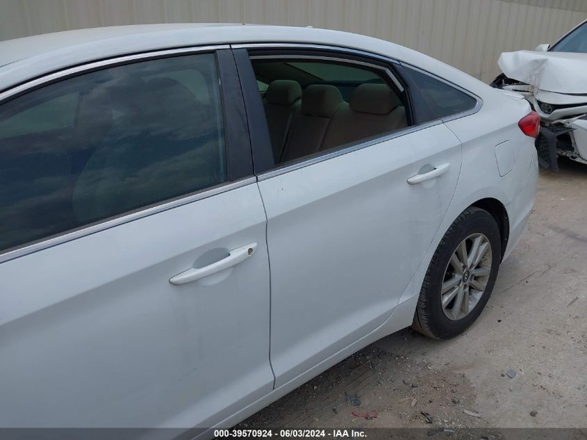 2015 Hyundai Sonata Se VIN: 5NPE24AF7FH245092 Lot: 39570924