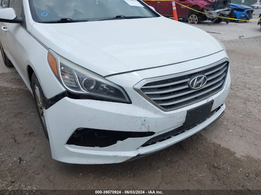 2015 Hyundai Sonata Se VIN: 5NPE24AF7FH245092 Lot: 39570924