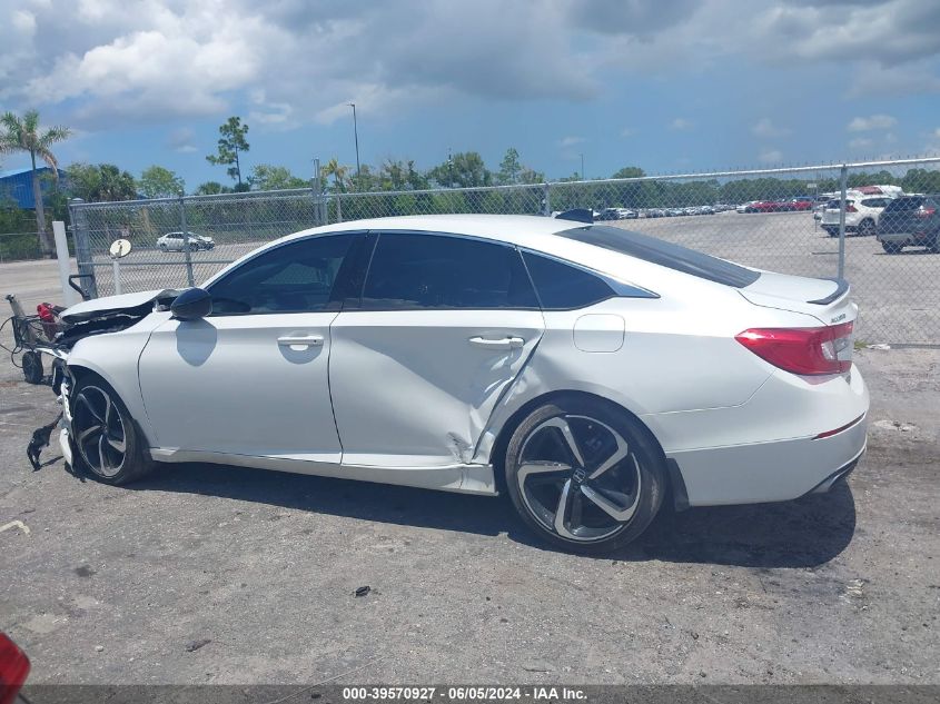 2022 Honda Accord Sport VIN: 1HGCV1F31NA094155 Lot: 39570927