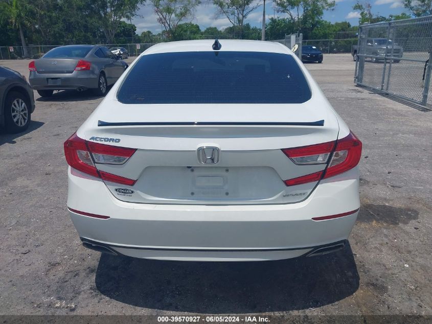 2022 Honda Accord Sport VIN: 1HGCV1F31NA094155 Lot: 39570927