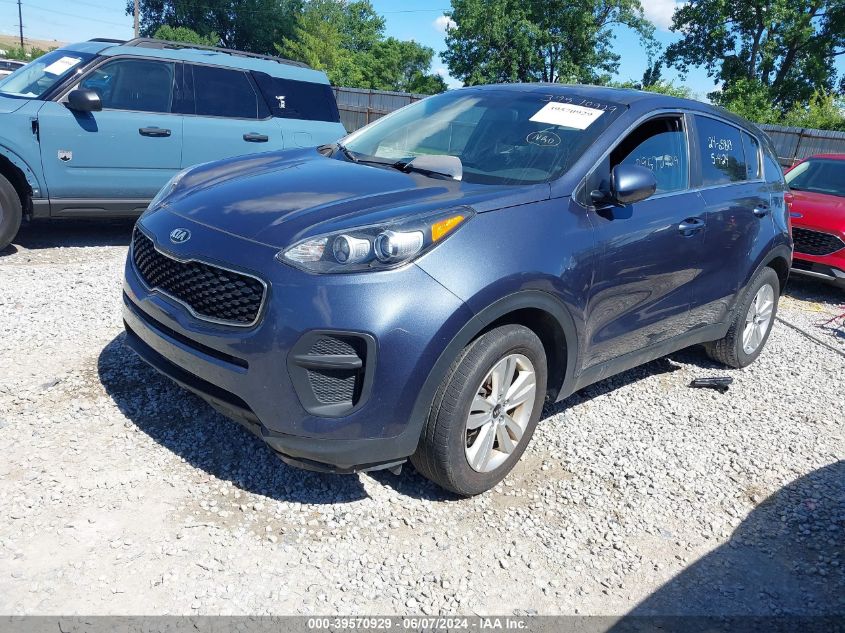 2017 Kia Sportage Lx VIN: KNDPM3AC4H7131688 Lot: 39570929