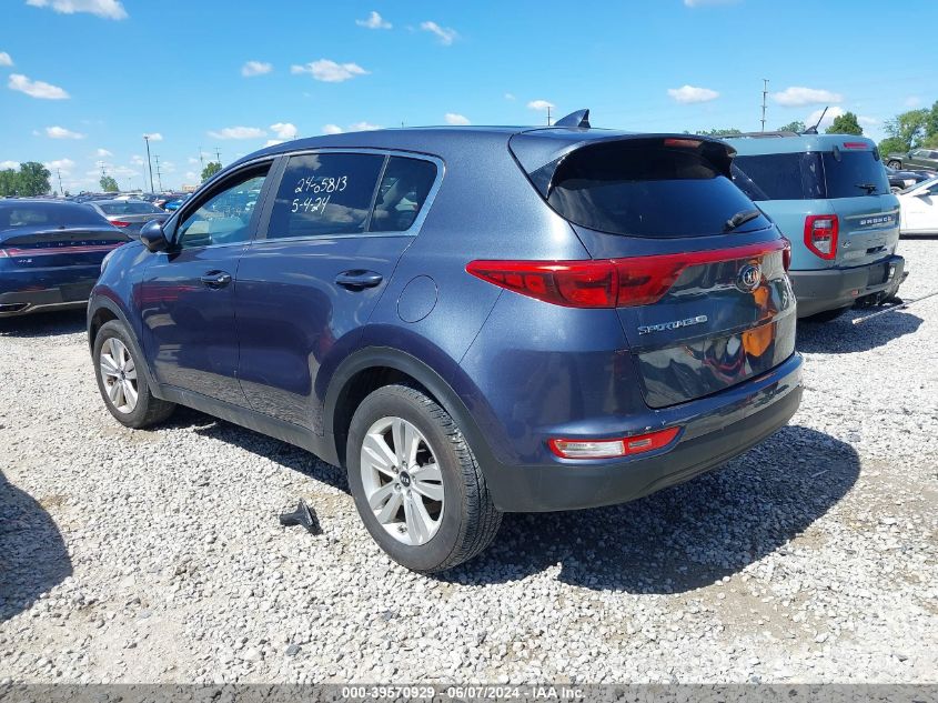 2017 Kia Sportage Lx VIN: KNDPM3AC4H7131688 Lot: 39570929