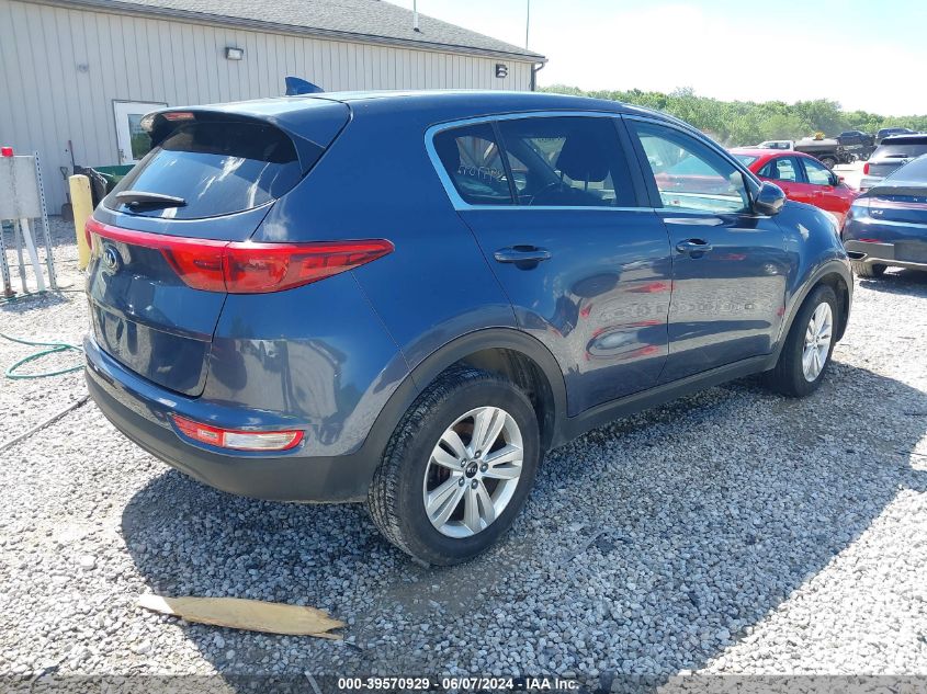 2017 Kia Sportage Lx VIN: KNDPM3AC4H7131688 Lot: 39570929