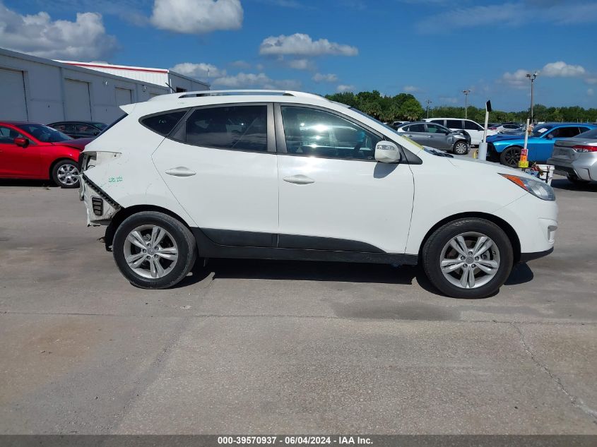 2013 Hyundai Tucson Gls VIN: KM8JU3AC9DU637823 Lot: 39570937