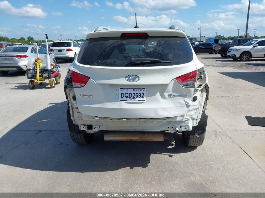 2013 Hyundai Tucson Gls VIN: KM8JU3AC9DU637823 Lot: 39570937