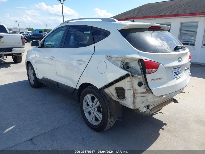 2013 Hyundai Tucson Gls VIN: KM8JU3AC9DU637823 Lot: 39570937