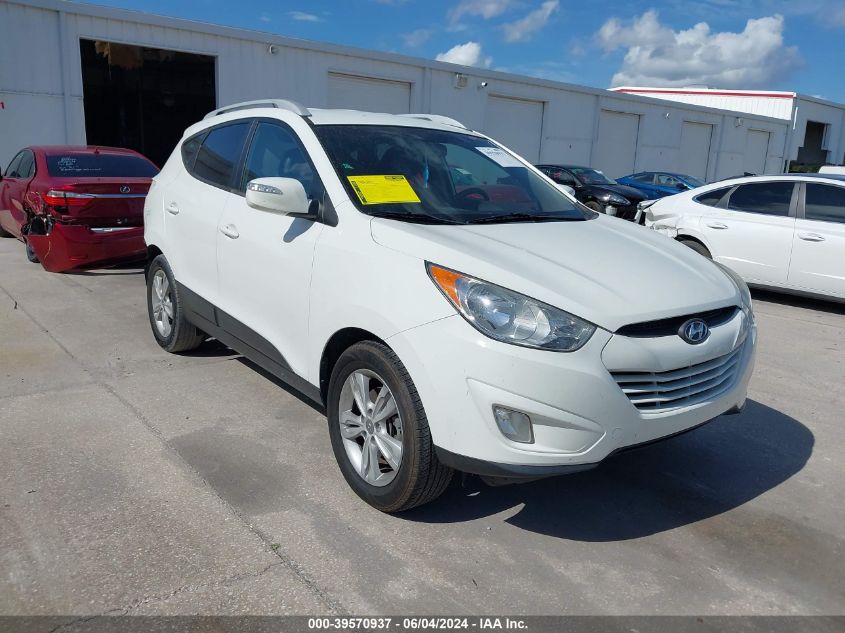 2013 Hyundai Tucson Gls VIN: KM8JU3AC9DU637823 Lot: 39570937