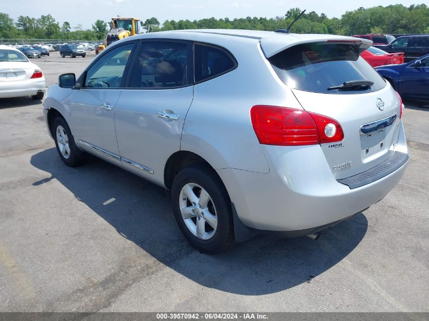 2013 Nissan Rogue S VIN: JN8AS5MV0DW625538 Lot: 39570942