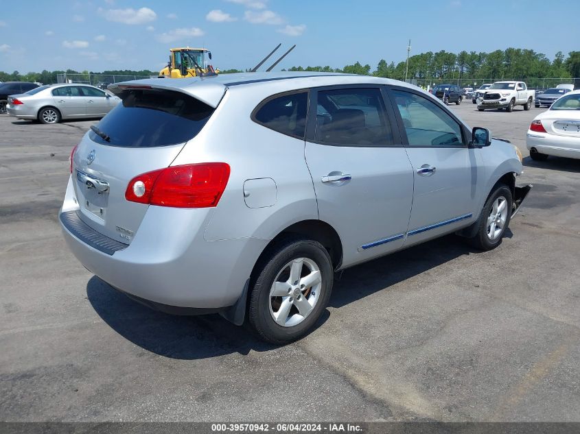 2013 Nissan Rogue S VIN: JN8AS5MV0DW625538 Lot: 39570942