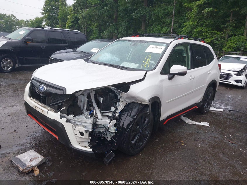 VIN JF2SKARC7MH523918 2021 SUBARU FORESTER SPORT