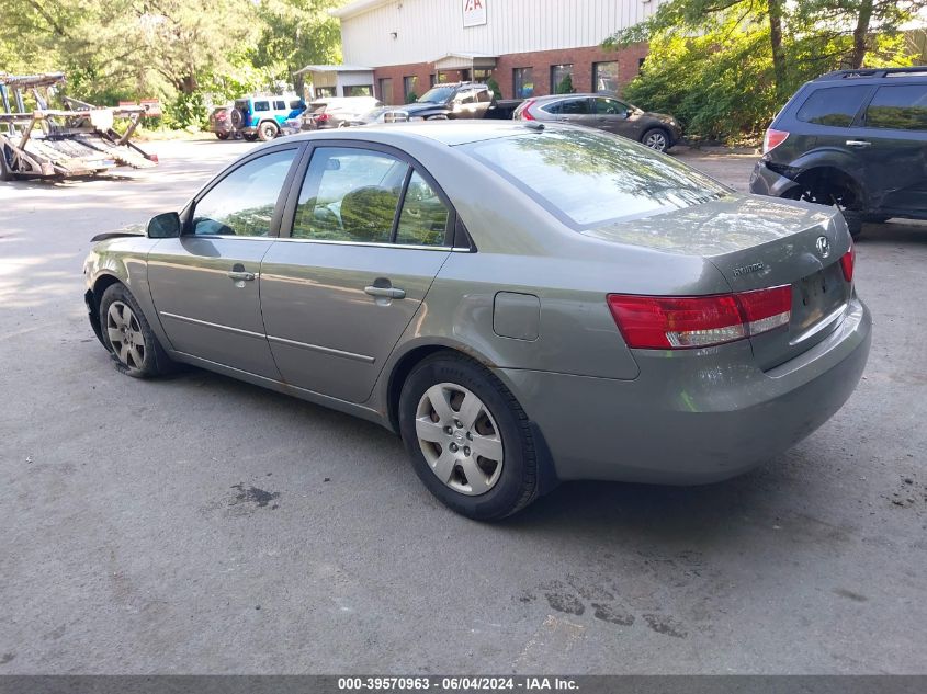 2008 Hyundai Sonata Gls VIN: 5NPET46C28H338732 Lot: 39570963